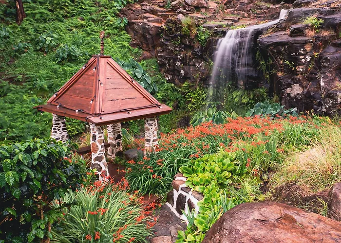 펜션 Flores Garden Retreat *